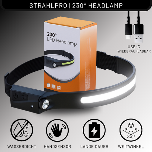 Strahlpro 230° Headlamp