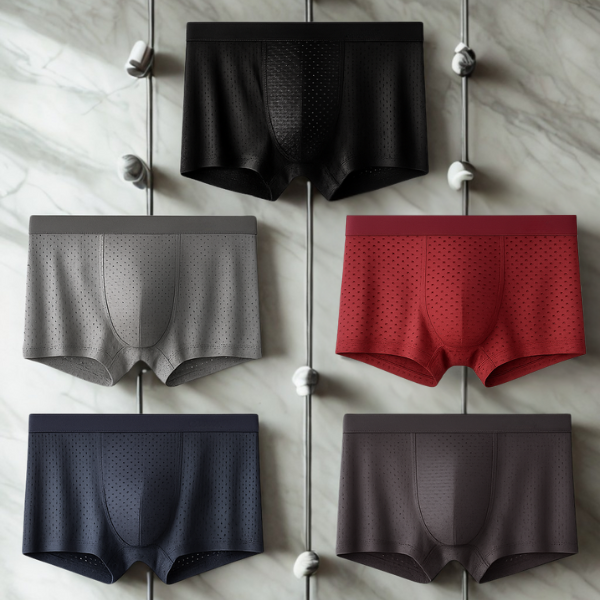 Premium Bambusfaser Boxershorts (5 Pack)