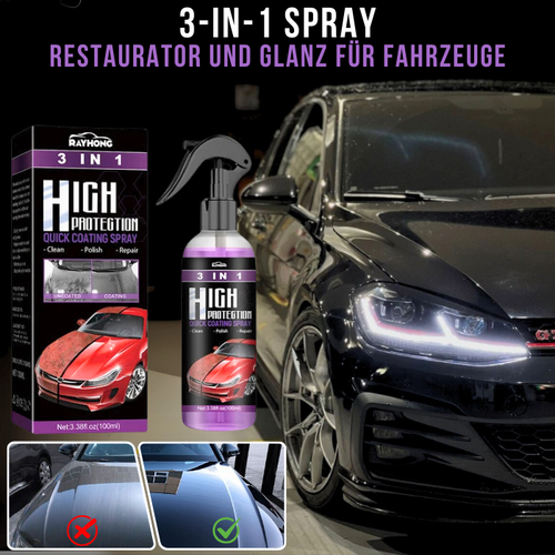 NanoSchutz 3 in 1 - Restaurator und Glanz für Fahrzeuge