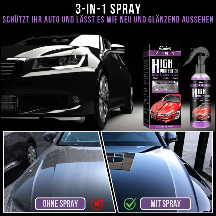 NanoSchutz 3 in 1 - Restaurator und Glanz für Fahrzeuge