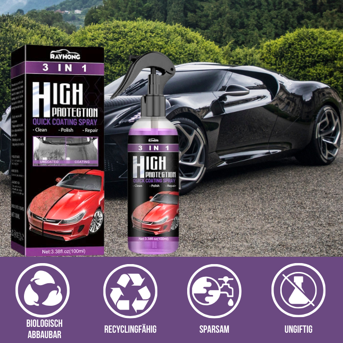 NanoSchutz 3 in 1 - Restaurator und Glanz für Fahrzeuge