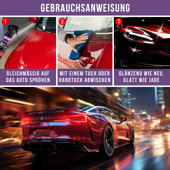 NanoSchutz 3 in 1 - Restaurator und Glanz für Fahrzeuge