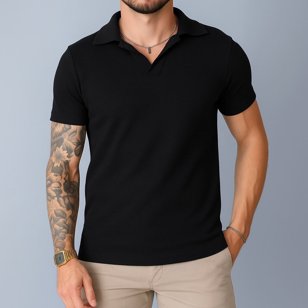 V-Strickpolohemd Viktus