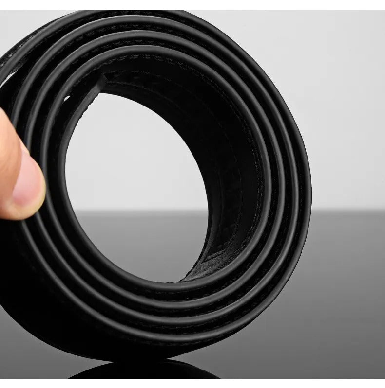 Ledergürtel mit Automatischer Metallschnalle