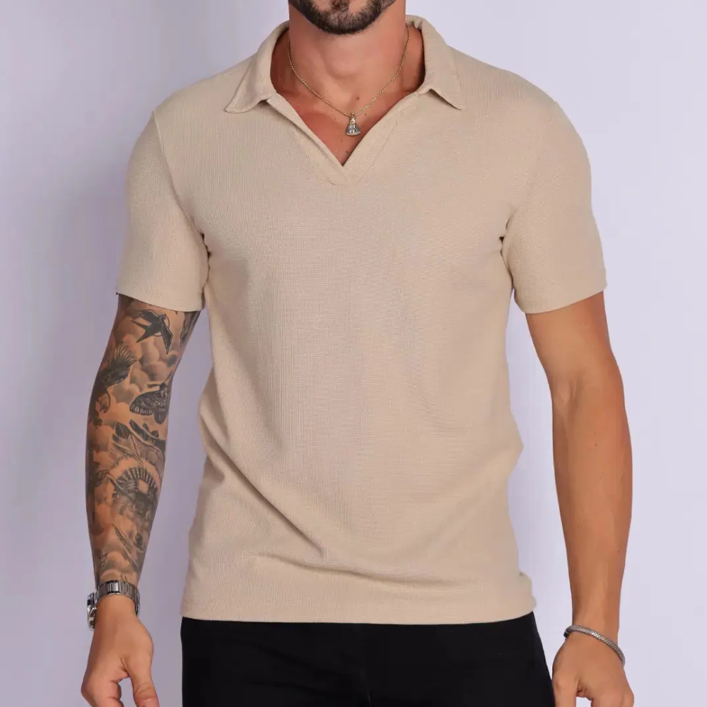 V-Strickpolohemd Viktus